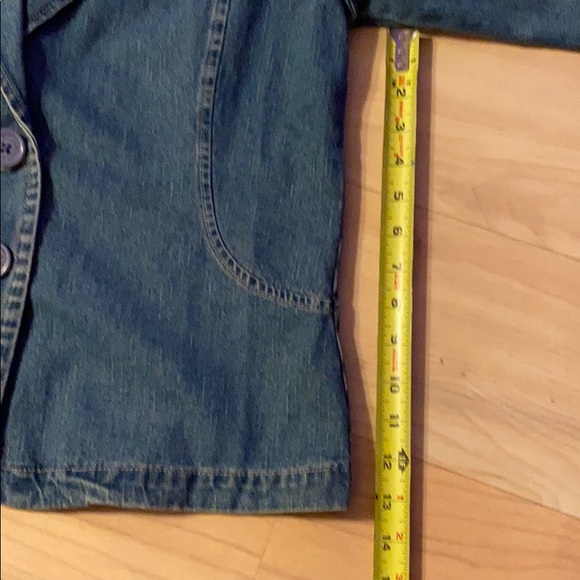 Bill Blass Jean Blazer - Picture 11 of 11